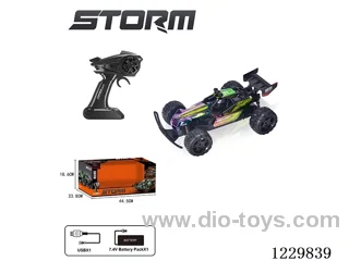 2.4G High Speed Alloy RC Car(Included Battery USB Cable)