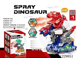 B/O toys with spray