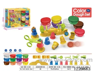 Colored mud set(12*20g)28PCS