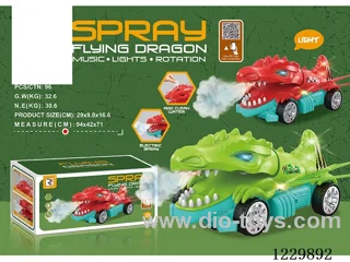 B/O toys with spray
