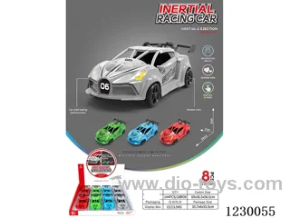 Inertia racing car 8PCS