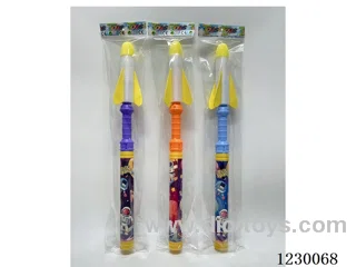 61CM Rocket Launcher with Flashlight (3x1.5V AG3 Button Batteries)