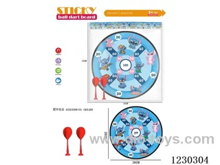 Stitch 28CM Darts Target