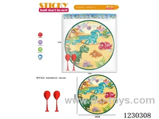 Dinosaur World 28CM Dart Target