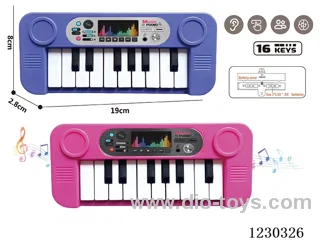 Ten-key dual-tone electronic keyboard