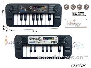 Ten-key dual-tone electronic keyboard