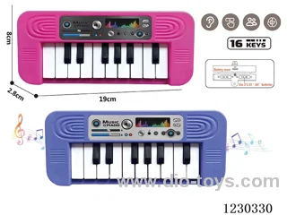 Ten-key dual-tone electronic keyboard