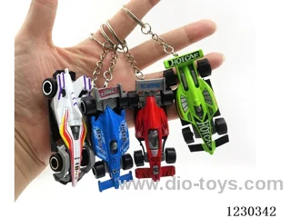 1:64 Free Wheel Alloy Formula Car Key Chain