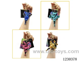 1:64 Pull Back Alloy Fighter Plane Key Chain