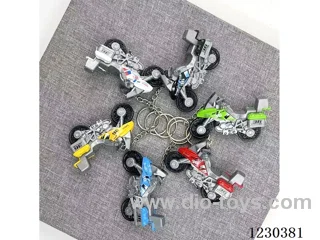 1:64 Free Wheel Alloy Motorcycle Key Chain