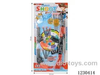 AK with 2 Revolvers Needle Gun Shooting Set