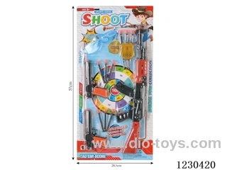 AK with 2 Desert Eagles Needle Gun Shooting Set