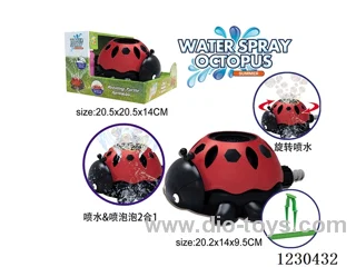 Outdoor Water Bubble Ladybug