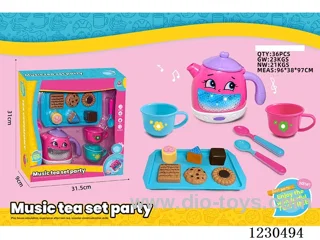 12PCS tea set W L/M