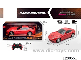 1:20 Ferrari 4ch RC Car (battery not included) (red)
