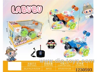 4ch rc stunt car W L/M included battery