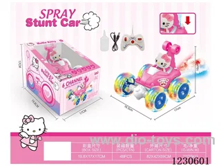 rc stunt car with spray included battery