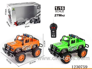 27MHZ 1:16 2ch RC Land Rover Convertible Racing Car (battery not included)