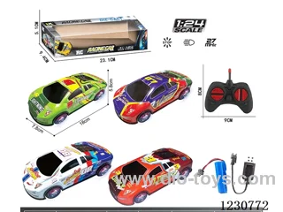 27MHZ 1:24 4ch Lamborghini alloy RC car with lights, battery included