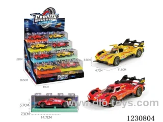 1:36 pull back alloy car 2 colors mixed 32PCS