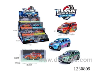 1:36 pull back alloy car 3 colors mixed 24PCS