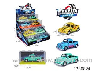1:36 pull back alloy car 24PCS