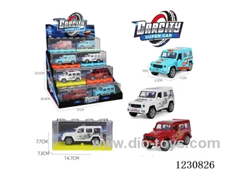 1:36 pull back alloy car 24PCS