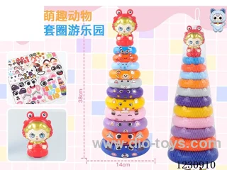 11 layers stacking ring toys