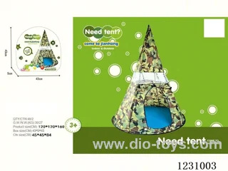 Tent with music