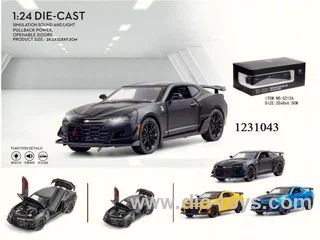 1：24 metal die-cast car in window box