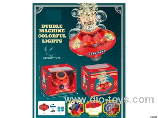 32-hole intelligent rotating obstacle avoidance bubble toys in colour box