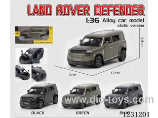 1:36 pull back alloy car W L/M