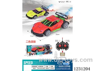 1:18 RC Car with Spray (battery included)