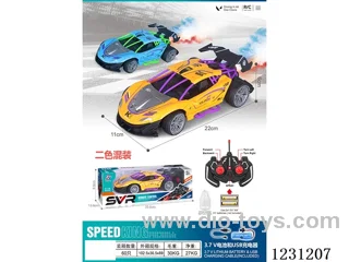 1:18 RC car with spray (battery included)