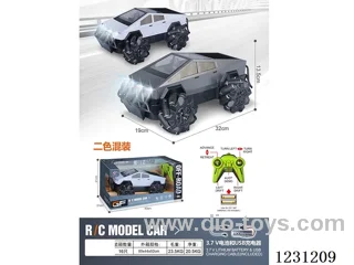 2.4G 1:12 Tesla Cybertruck RC car with lights (battery included)