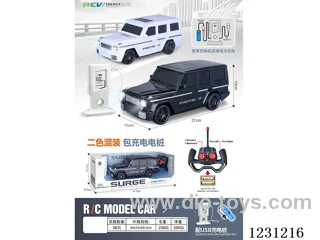 4ch Mercedes-Benz G-Class RC Car with Lights 1:16 + Charging Station (battery included)