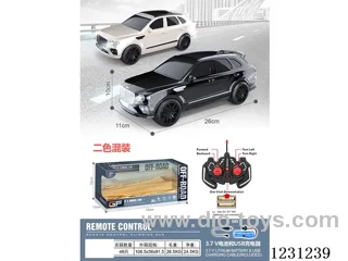 Bentley 4ch RC Car with Lights 1:16 (battery included)