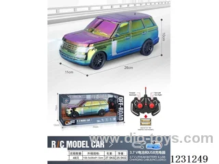 4ch RC Car with Lights 1:16 (battery included)