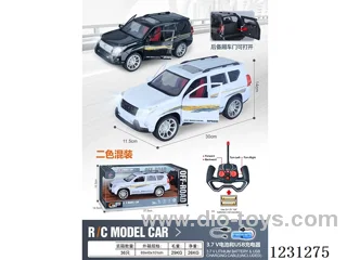 4ch RC car with lights 1:14 (doors can be opened manually) (battery included)