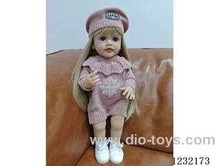 55cm Reborn Doll Soft Rubber High Simulation Baby Doll - Intelligent Dialogue Model with Gravity Sensing