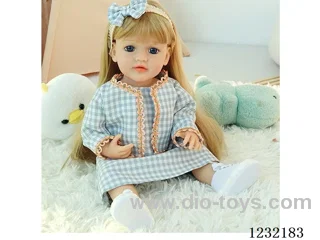 55cm Reborn Doll Soft Rubber High Simulation Baby Doll - Intelligent Dialogue Model with Gravity Sensing