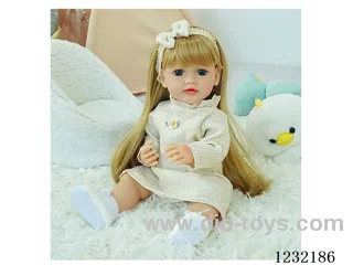 55cm Reborn Doll Soft Rubber High Simulation Baby Doll - Intelligent Dialogue Model with Gravity Sensing