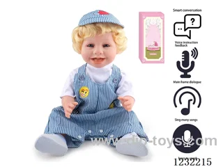 55CM Reborn Doll Advanced Painting Craftsmanship (Wig) Full Body Soft Rubber/Baby Bottle/Magnetic Pacifier/Diaper/Birth Card/Language Dialogue/Repeat Function