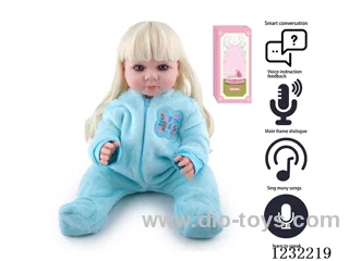 55CM Reborn Doll Advanced Painting Craftsmanship (Wig) Full Body Soft Rubber/Baby Bottle/Magnetic Pacifier/Diaper/Birth Card/Language Dialogue/Repeat Function