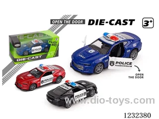 12CM pull back alloy car (openable door)