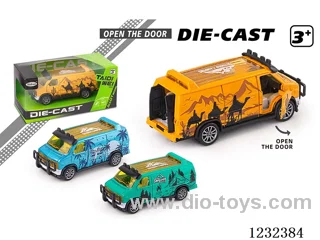 11CM pull back alloy car (openable door)