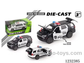 12CM pull back alloy car (openable door)