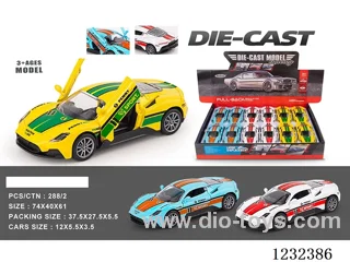 1:32 pull back alloy car (openable door)
