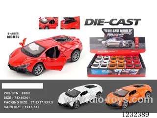 1:32 pull back alloy car (openable door)