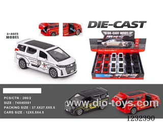 1:32 pull back alloy car (openable door)